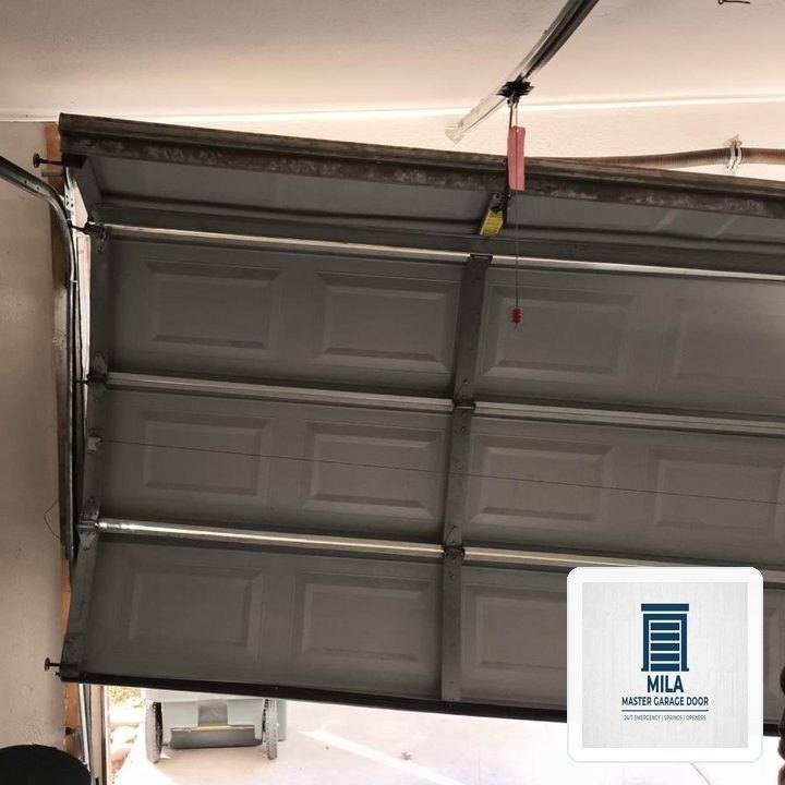 Off-Track Garage Door Emergency Realignment & Laser Calibration in Wylie, TX